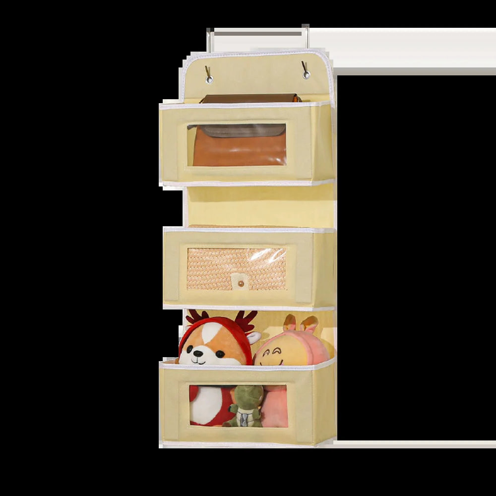 Over-The-Door Hanging Organizer Extra Large Multi-Layer Storage Bag for Toys Clothes & Dorm Room Essentials