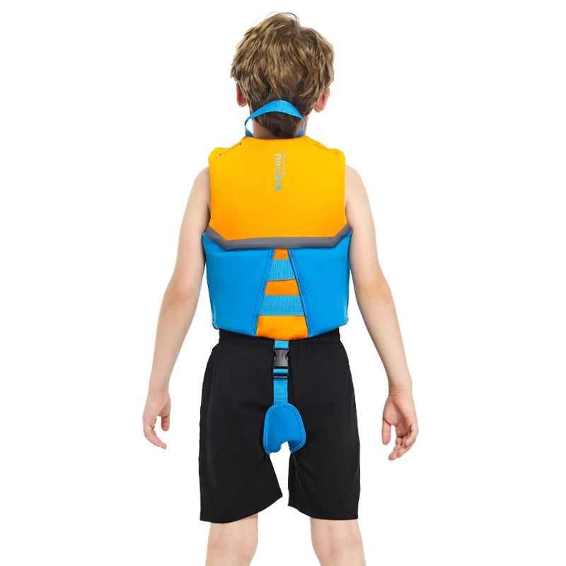 Kids Swim Vest, Buoyancy Jacket for Boys Girls, Float Buoyancy Swimsuit, Children Flotation Swimming Aid 50N