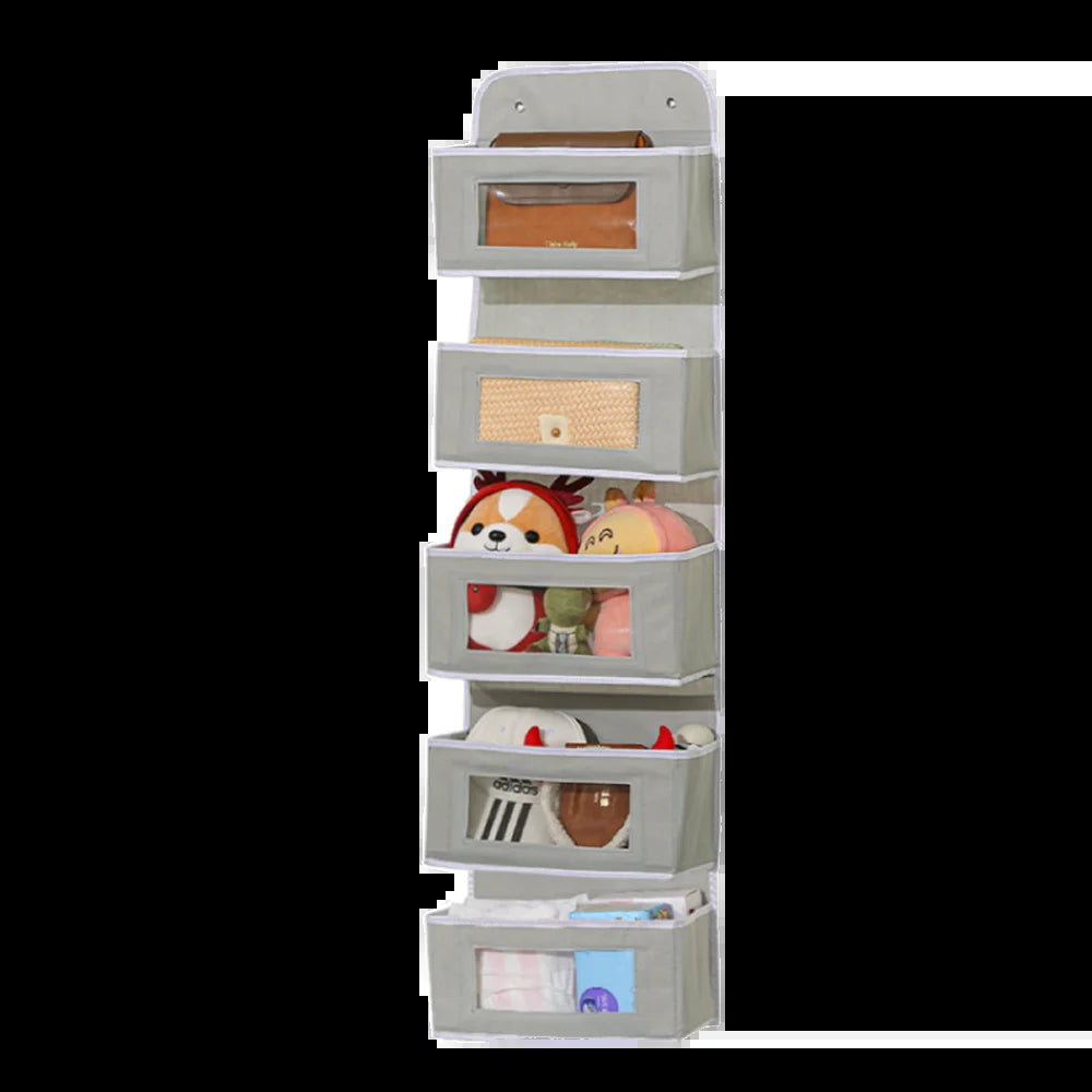 Over-The-Door Hanging Organizer Extra Large Multi-Layer Storage Bag for Toys Clothes & Dorm Room Essentials