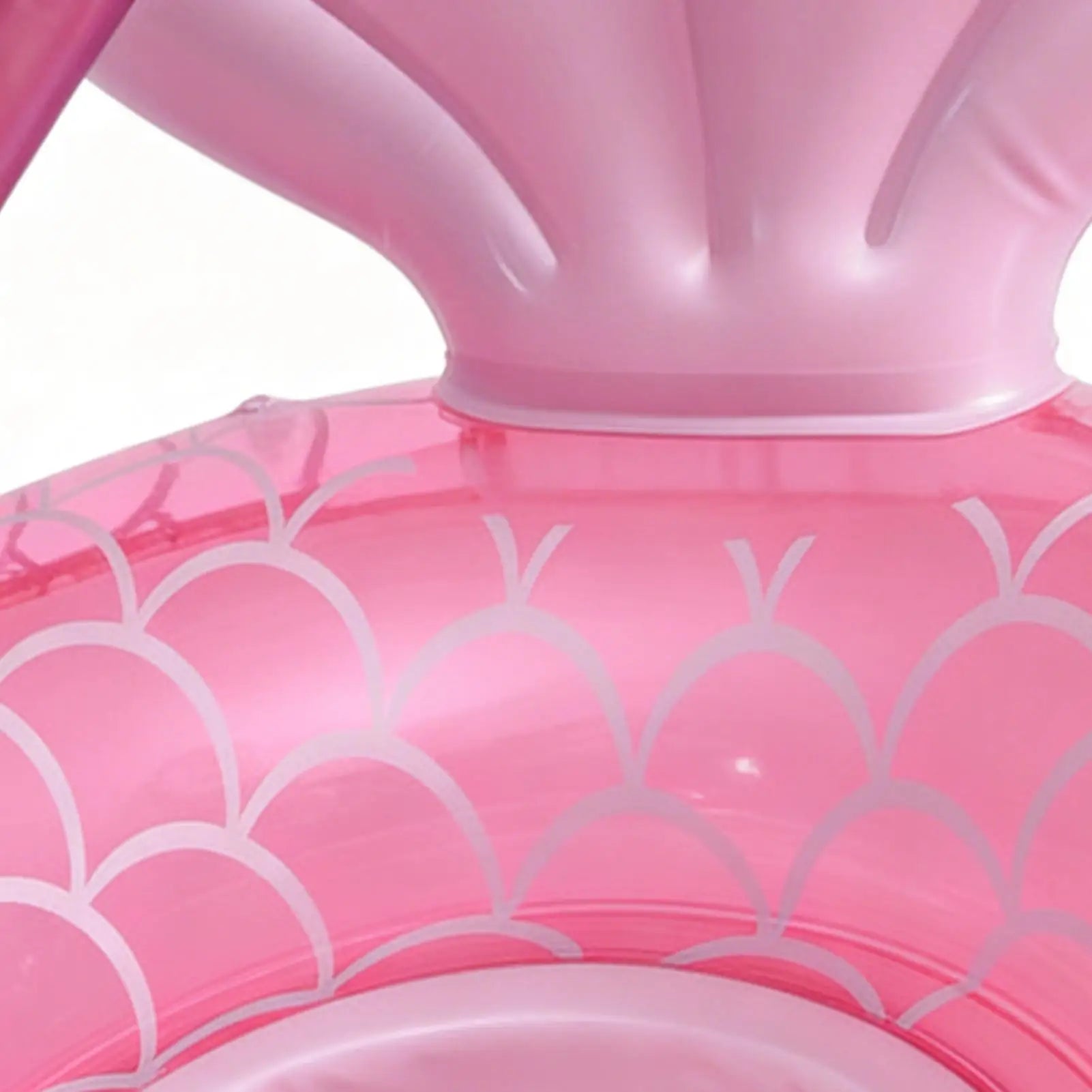 Kid Pool Toys Inflatable Swimming Ring Toys Pool Float Inflatable with Canopy for Boys Girls for Home Outdoor Lake River