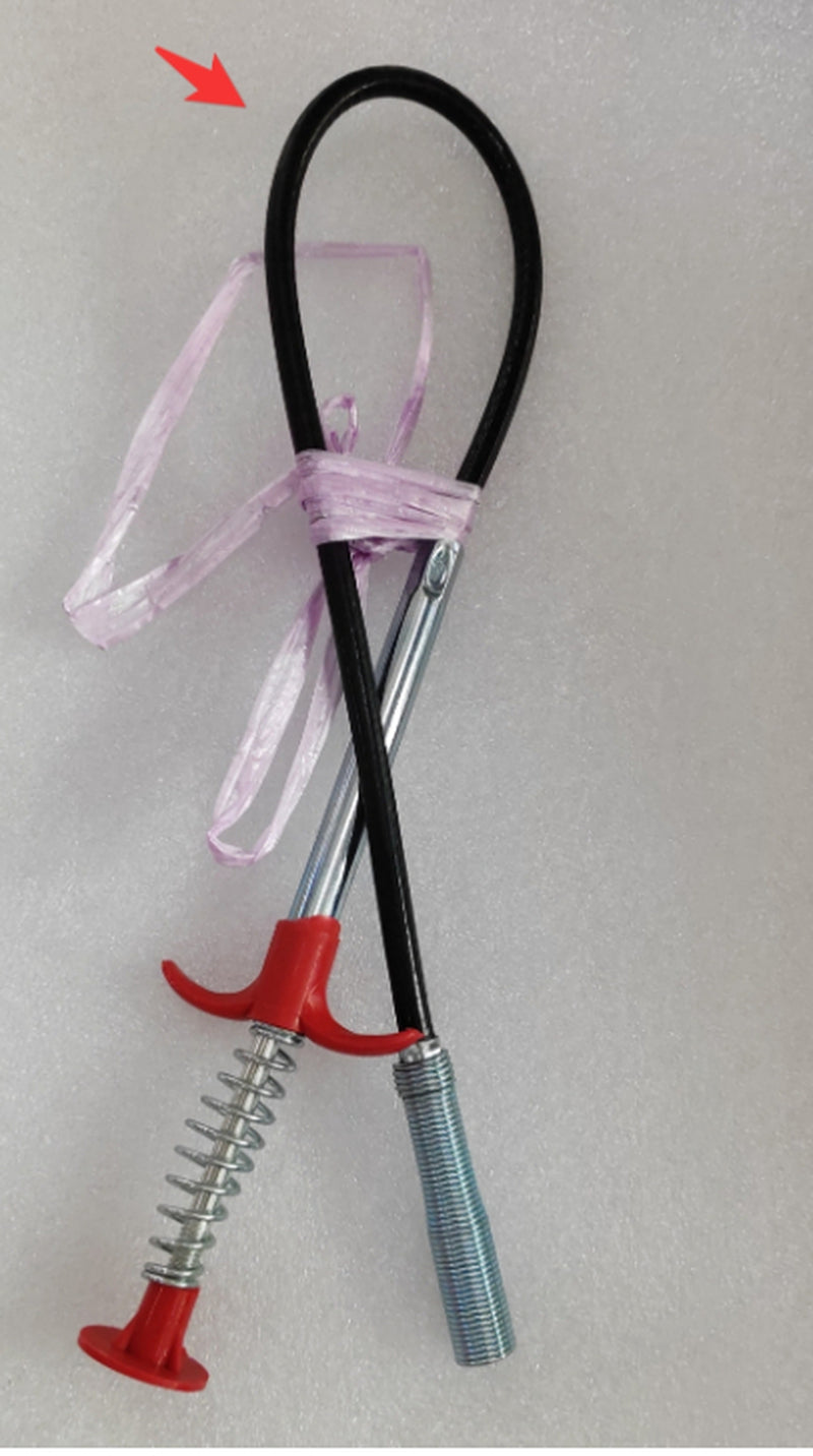 60CM Sewer Dredger Spring Pipe Dredging Tool Household Hair Cleaner Drain Clog Remover Cleaning Tools Household for Kitchen Sink Kitchen Gadgets
