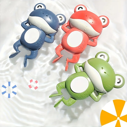 Frog Bath Toy - Non-Toxic Plastic, Suitable for Water Games , Ideal Shower&Swimming Pool Game Partner, Gift for Summer Holiday
