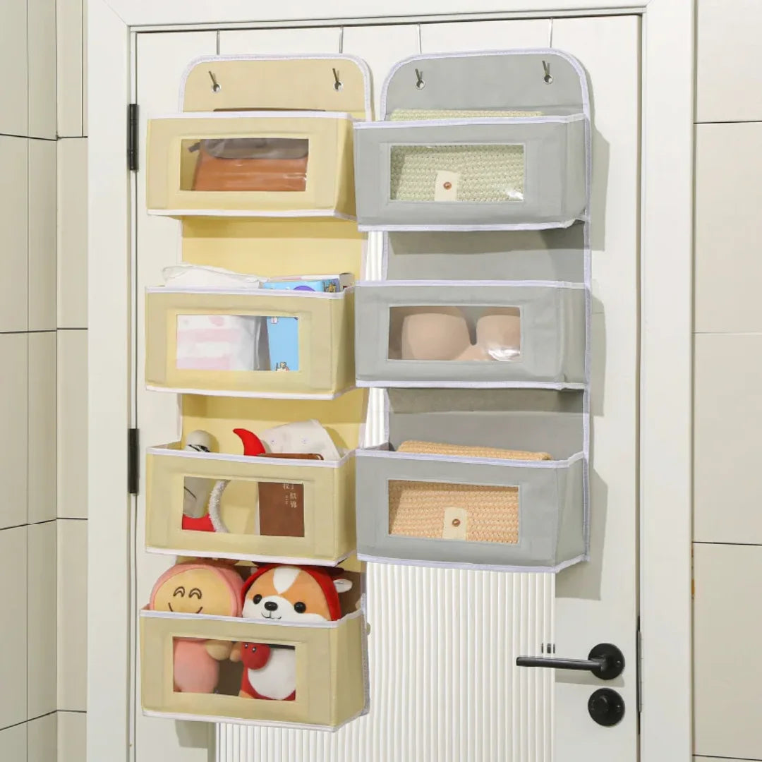 Over-The-Door Hanging Organizer Extra Large Multi-Layer Storage Bag for Toys Clothes & Dorm Room Essentials