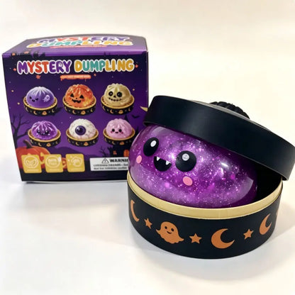 Halloween Cute Scary Ghost Maruko Squishy Squeeze Toy Set - Mini Portable Stress Fidget Item, Squishy Haul Sensory Kids Toy, Unique Whimsical Party Treat Bag Filler & Whimsical Gift, Fidgets