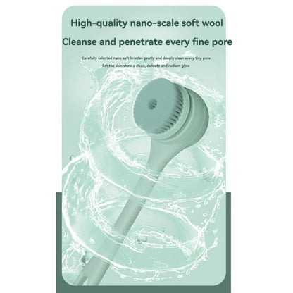 【ESSENTIALS 】Fully Automatic Bath Exfoliating Brush, Electric Bath Massage Brush, Bath Scrubbing Artifact Back-Mounted Design