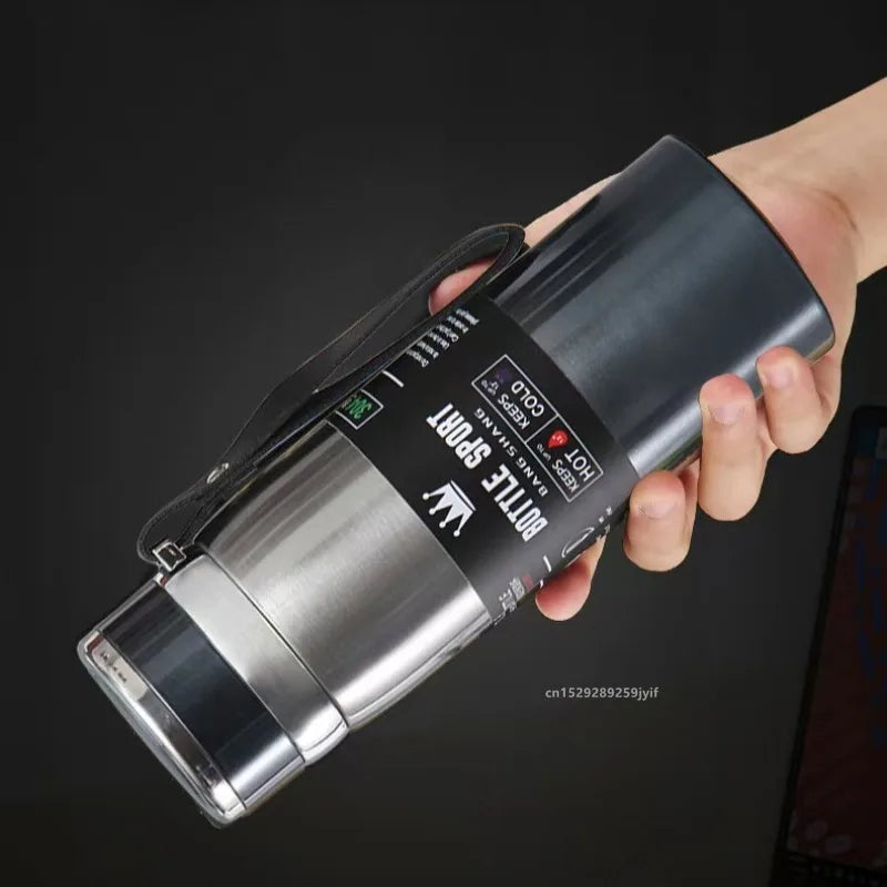 800Ml/1000Ml Thermal Bottle Cold and Hot Water Bottle Thermos for Water Tea Coffee Vacuum Flasks Stainless Steel Thermos Bottle