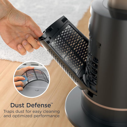 Shark TurboBlade Bladeless Tower Fan — Charcoal