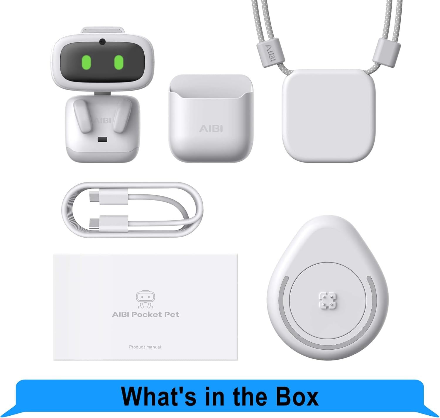 AIBI Pocket AI Pet Robot & Wearable Companion