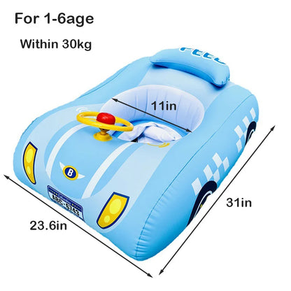Pool Float Inflatable Swim Tube Swim Accessory Swimming Ring for Summer Water Sports Swimming Circle Swim Float ﻿ ﻿
