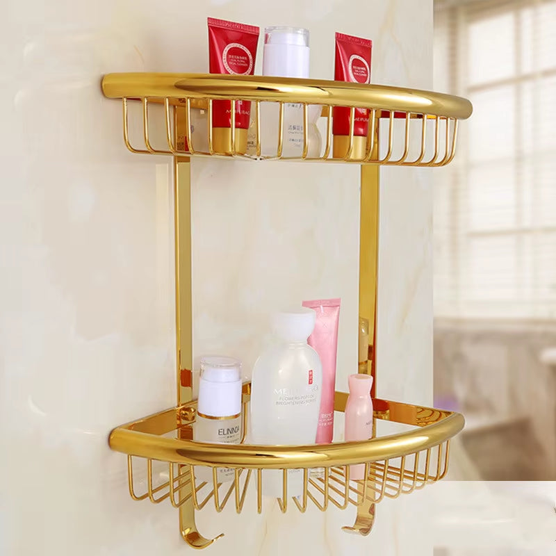 Gold Bathroom Accessories Bath Brass Bathroom Soap Dish Set Toilet Life Bathroom Rack Paper Holder Bathroom Appliance