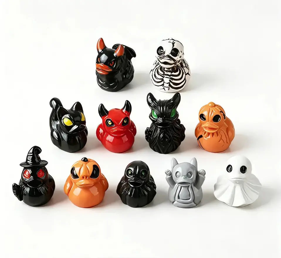 Halloween 20/40/60Pcs Party Decorations - Skeletons, Pumpkins, Ghosts, and More for Festive Celebrations