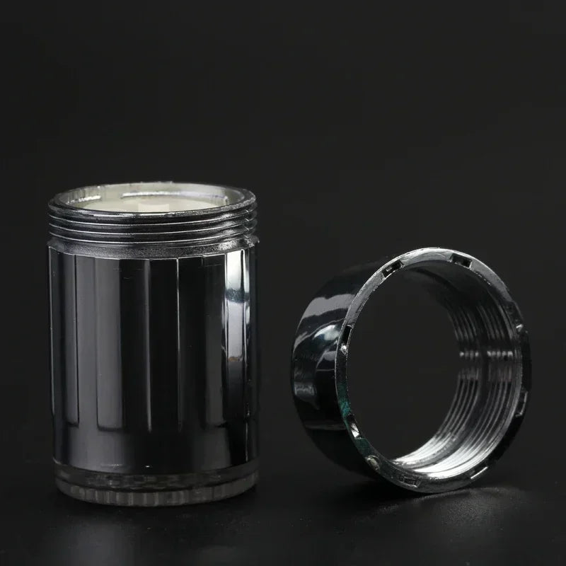 LED Temperature Sensitive 3-Color Light-Up Faucet Kitchen Bathroom Glow Water Saving Faucet Aerator Tap Nozzle Shower