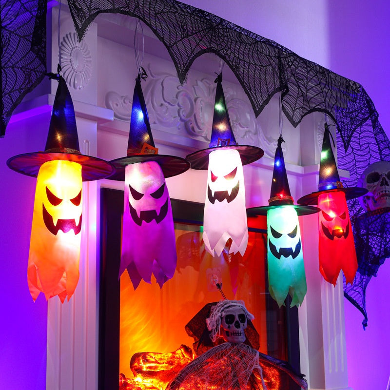 Halloween Glowing Scream Ghost Decoration Props