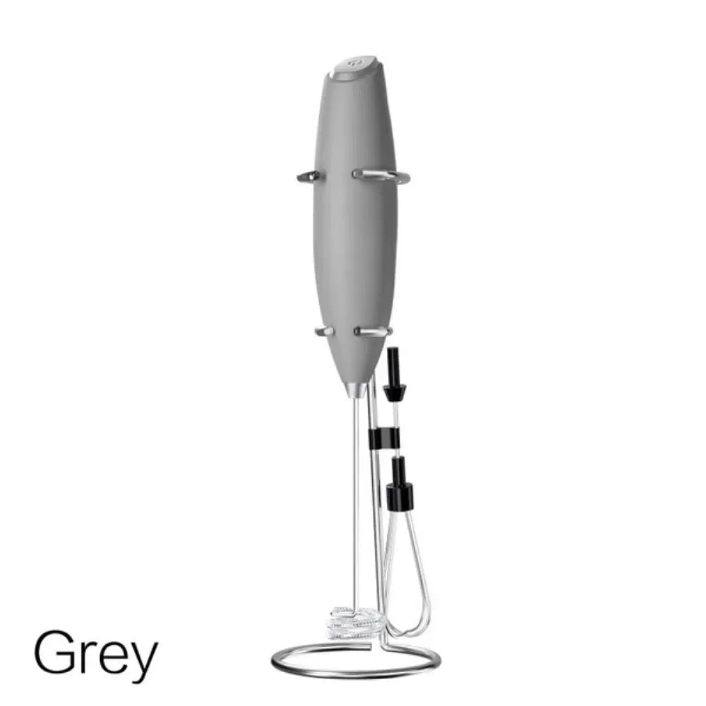 Powerful Electric Milk Frother, Handheld Mini Whisk for Coffee, Latte, Cappuccino, Kitchen Tools, Household Essentials