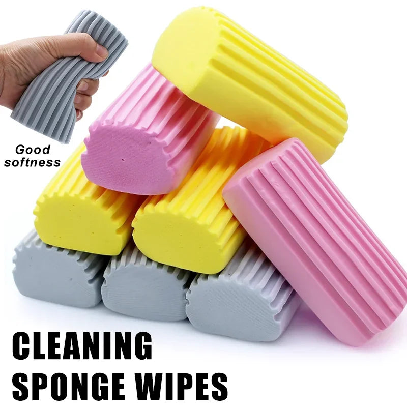 Magical Dust Cleaning Sponges Sponge Damp Clean Duster for Cleaning Blinds Glass Baseboards Vents Railings Mirrors Window