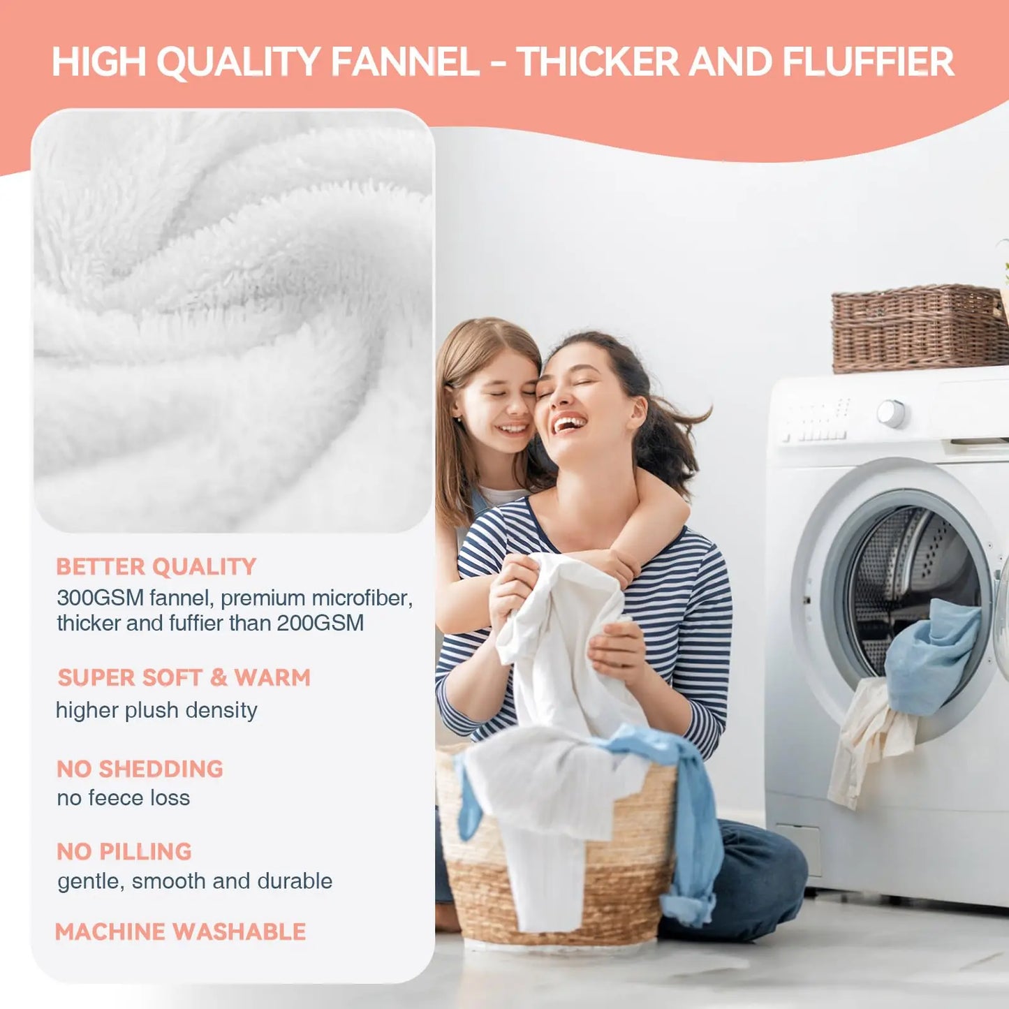 1Pc Customized Blanket Your Design Logo Family Photo Print Warm Smooth Blanket Custom for Lover Mom for Father' Day Gift Ideas