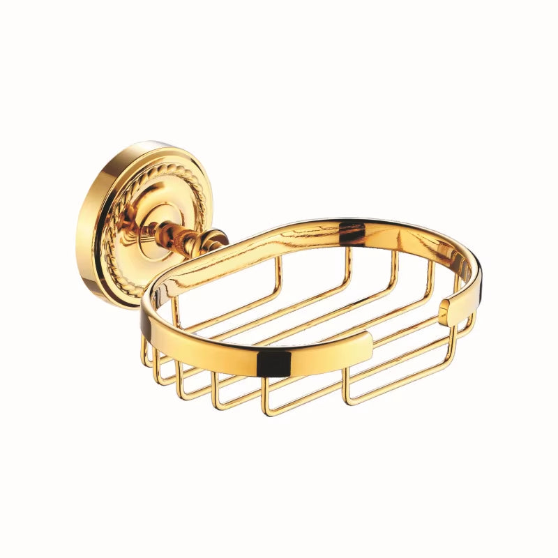 Gold Bathroom Accessories Bath Brass Bathroom Soap Dish Set Toilet Life Bathroom Rack Paper Holder Bathroom Appliance