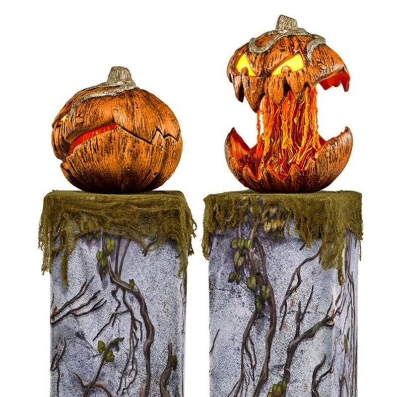 Halloween PUMPKIN LIGHTING Thrillercourtyard Decoration Outdoor Garden Party