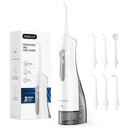 Water Flosser Teeth Picks 6 Jets 3 Modes Portable Cordless D52 Water Floss for Teeth Cleaner IPX7 Waterproof Oral Picks