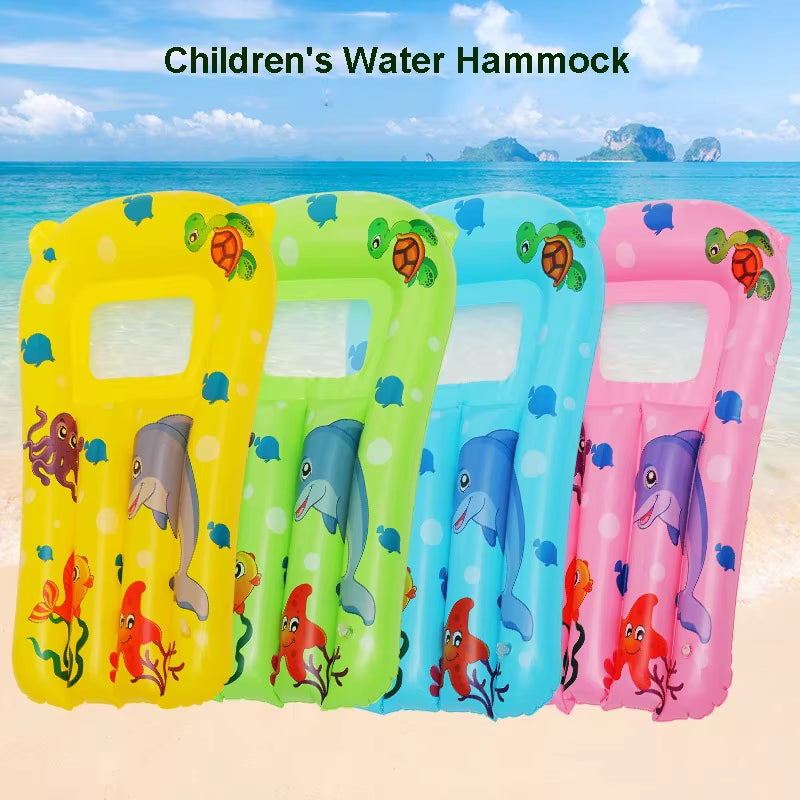 Inflatable Pool Float Swimming Ring Water Floating Ring Water Hammock Swimming Circle Pool Air Mattress