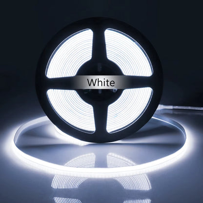 DC12V COB LED Light Strip with Dimmable Penetrable Wood Mirror Acrylic Wireless Touch Sensor Switch for Kichen Cabinet Decor