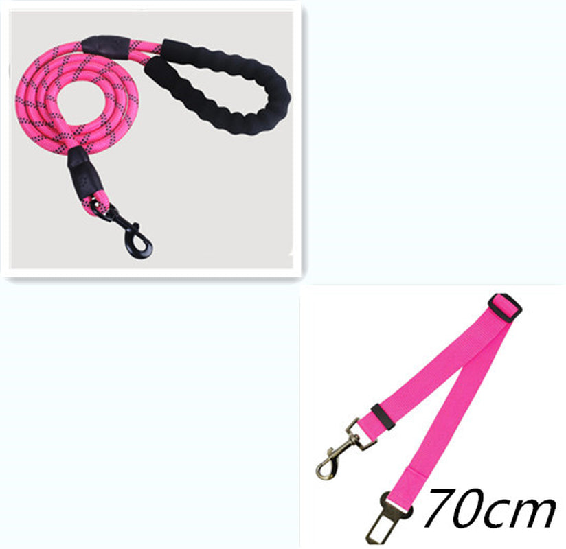 Reflective Dog Leash Nylon Pet Dog Leash Rope for Small Medium Large Dogs Walking Training Pet Suppiles