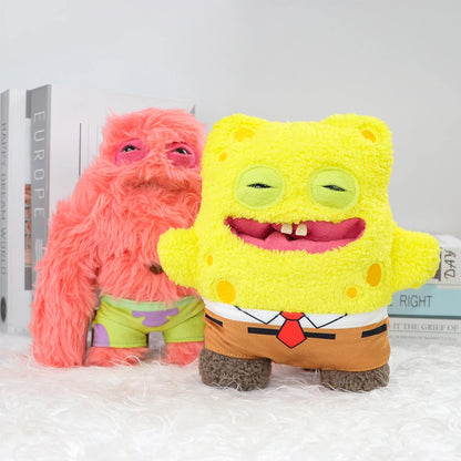 Patrick Star‌ Plush Toys 22Cm Original Ugly Monster Spongebob Squarepants Cute Tooth Monster Fill Plush Dolls Toys Gifts