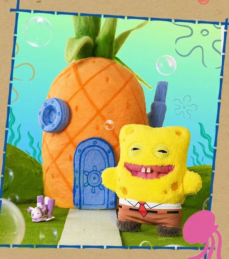 Patrick Star‌ Plush Toys 22Cm Original Ugly Monster Spongebob Squarepants Cute Tooth Monster Fill Plush Dolls Toys Gifts