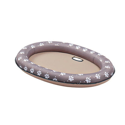 Portable Foldable Dog Swimming Float Soft Cooling Pet Dog Float PVC Pet Floating Raft Pool