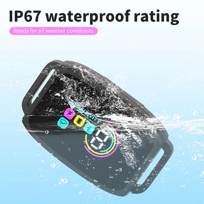 Smart Automatic anti Barking Dog Collar Rechargeable Bark Stopper Stop Barking HD Digital Display IP67 Waterproof Collar for Dogs Pet Products