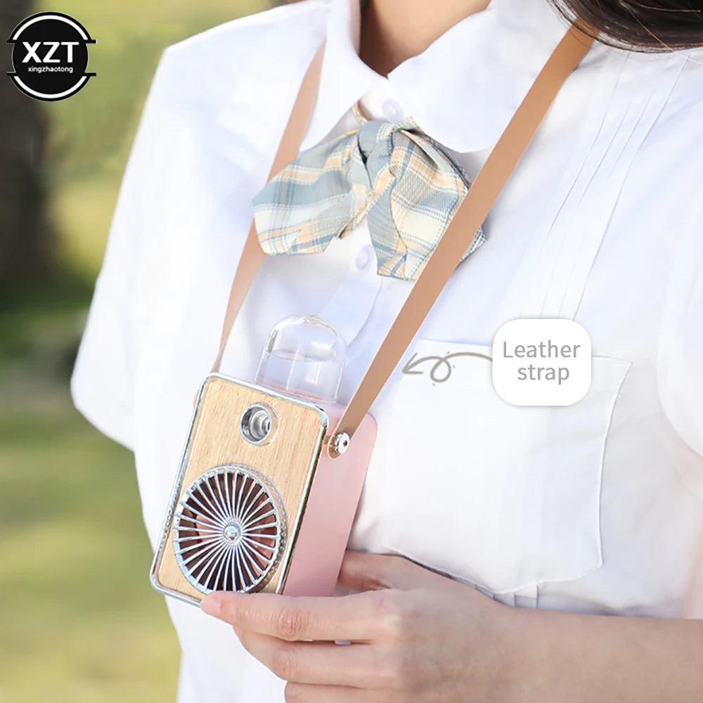 New 3 in 1 Neck Fan Cooling Camera Portable Fan Rechargeable Mini Fan Usb Cooling Fan Electric Bladeless Fan Summer Handheld Fan