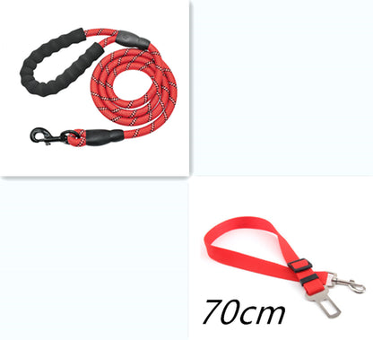 Reflective Dog Leash Nylon Pet Dog Leash Rope for Small Medium Large Dogs Walking Training Pet Suppiles