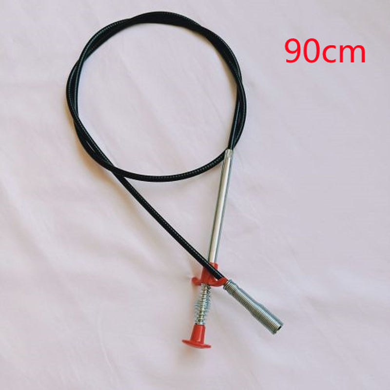 60CM Sewer Dredger Spring Pipe Dredging Tool Household Hair Cleaner Drain Clog Remover Cleaning Tools Household for Kitchen Sink Kitchen Gadgets