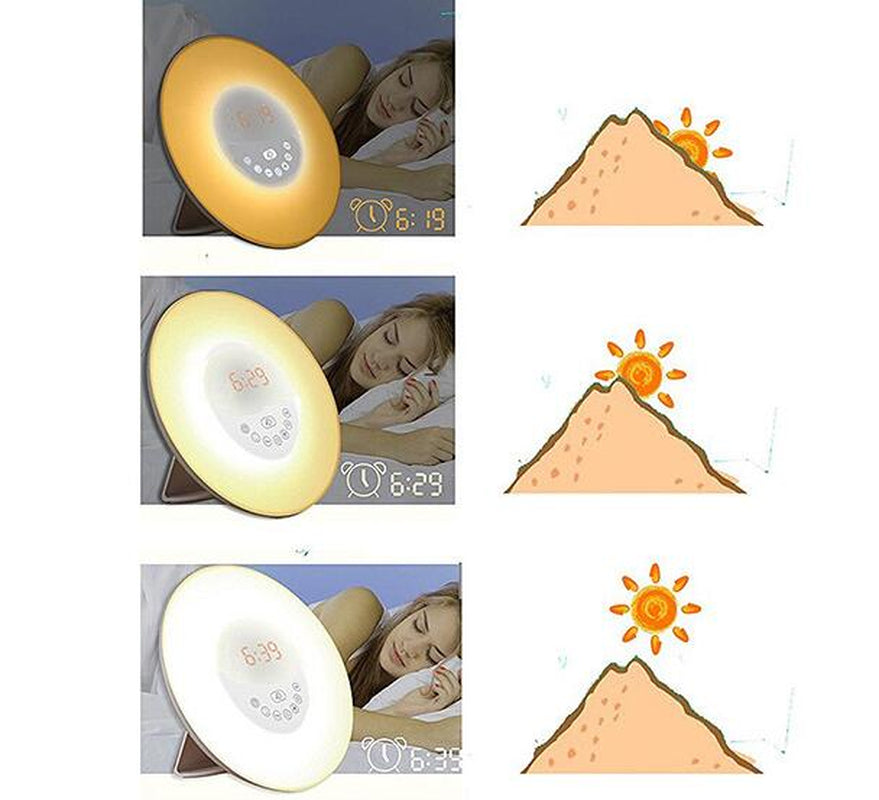 Sunrise Alarm Clock & Dimmable Reading Light