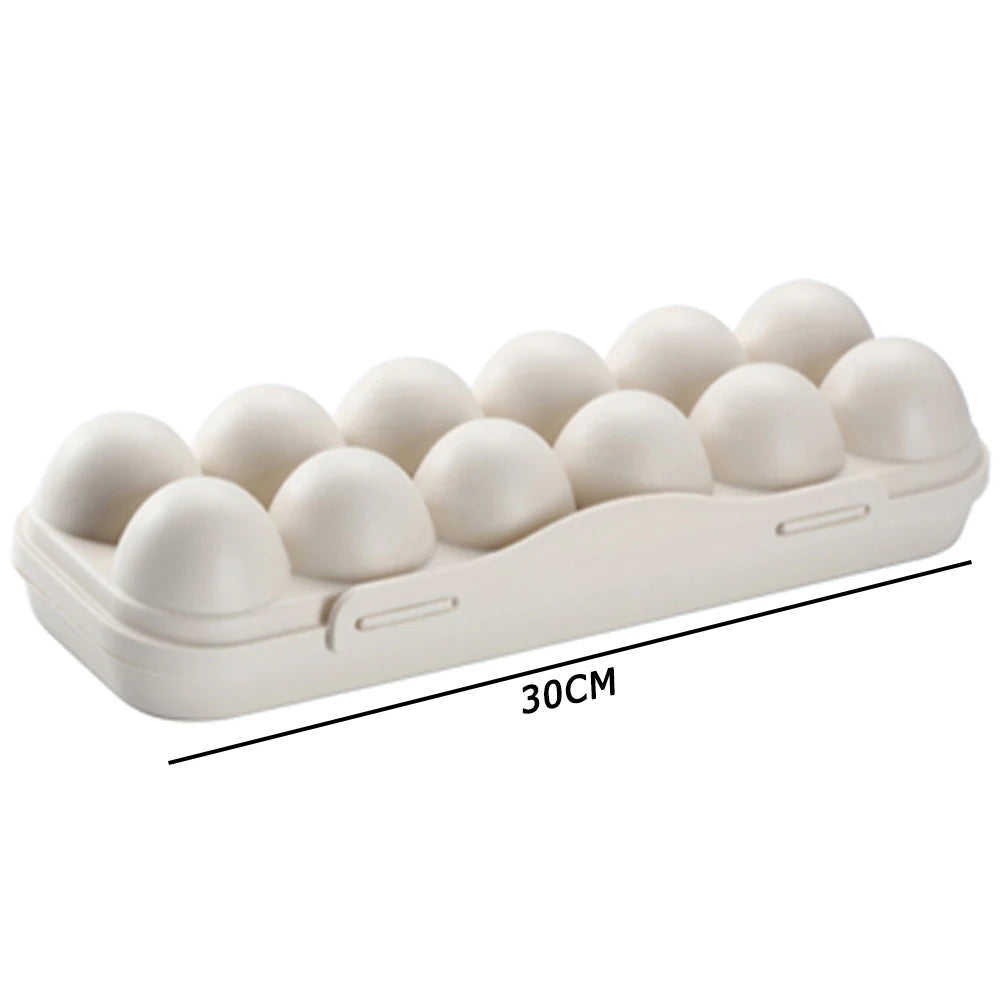 4 Layer Automatic Egg Roller Space Saving 30 Egg Container Rolling Egg Holder Plastic Egg Tray for Refrigerator Kichen Cabinet