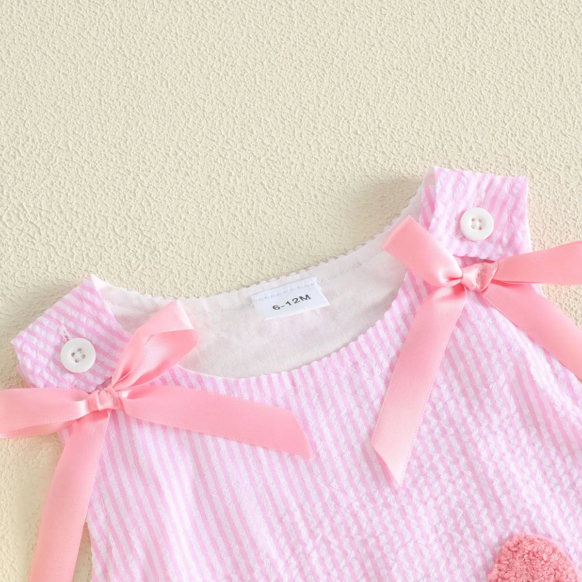 Toddler Baby Little Girl Halloween Dress with Bows Striped Pumpkin Sleeveless Dress Fall 6M-4T