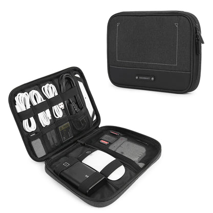 Travel Cable Organizer Waterproof Travel Gadget Pouch Charge Power Bank Ipad Headphone Organizer Travel Essentials