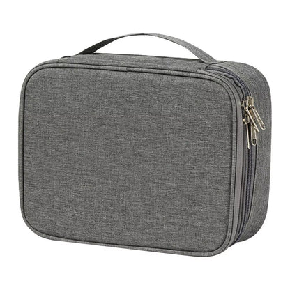 Electronics Organizer Travel Case Compact Waterproof Electronics Organizer Case Travel Essentials Cable Storage Bag for Mini