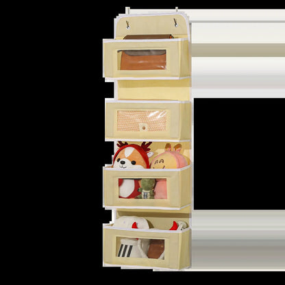 Over-The-Door Hanging Organizer Extra Large Multi-Layer Storage Bag for Toys Clothes & Dorm Room Essentials