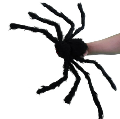 Halloween Big Plush Spider Horror Halloween Decoration Party Prop Outdoor Giant Spider Decor 30-200Cm Chamber Prank — product image 10