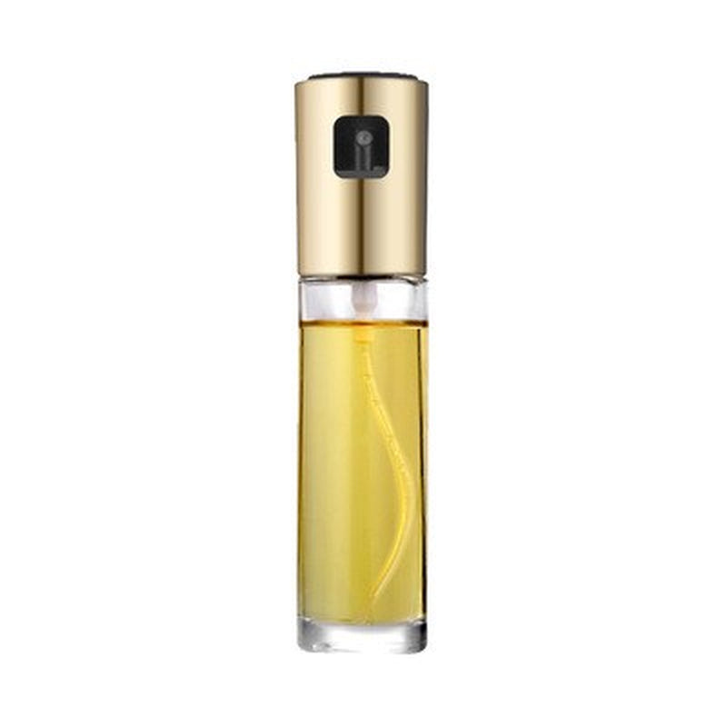 BBQ Healthy Kitchen Cooking Oil Vinegar Spray Bottle Push Type Oil Spray Bottlepump Oil Tank Leakproof BBQ Sprayer BBQ Tools Kitchen Gadgets