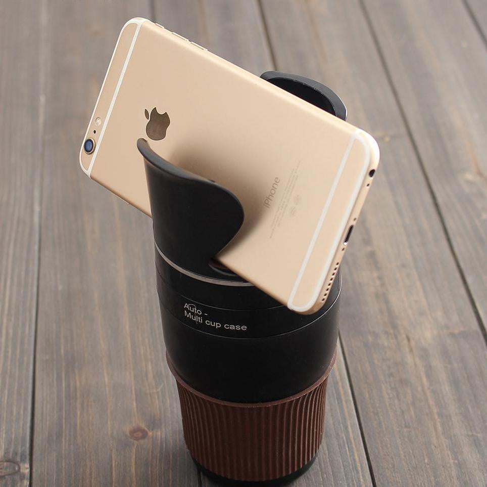 Car Cup Holders Car-Styling Car Truck Drink Water Cup Bottle Can Holder Door Mount Stand ABS Rubber Drinks Holders