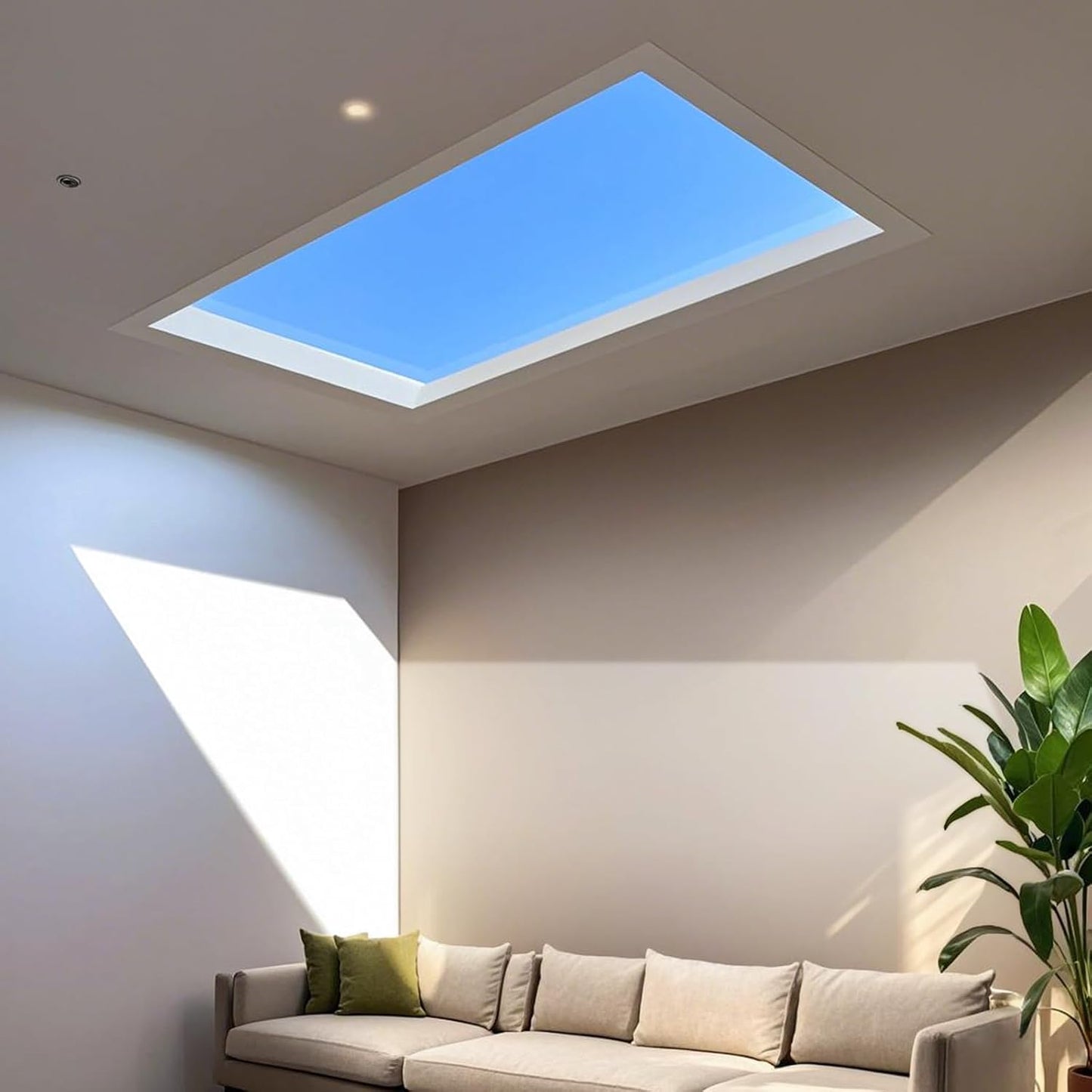 Smart Artificial Skylight Ceiling Lamp — 1×1 ft