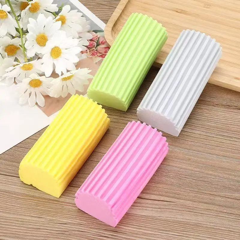 Magical Dust Cleaning Sponges Sponge Damp Clean Duster for Cleaning Blinds Glass Baseboards Vents Railings Mirrors Window