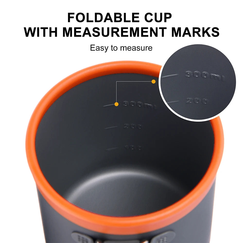 Camping Aluminum Cup Outdoor Mug Tourism Tableware Picnic Cooking Equipment Tourist Coffee Drink Trekking Hiking