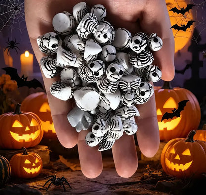 Halloween 20/40/60Pcs Party Decorations - Skeletons, Pumpkins, Ghosts, and More for Festive Celebrations