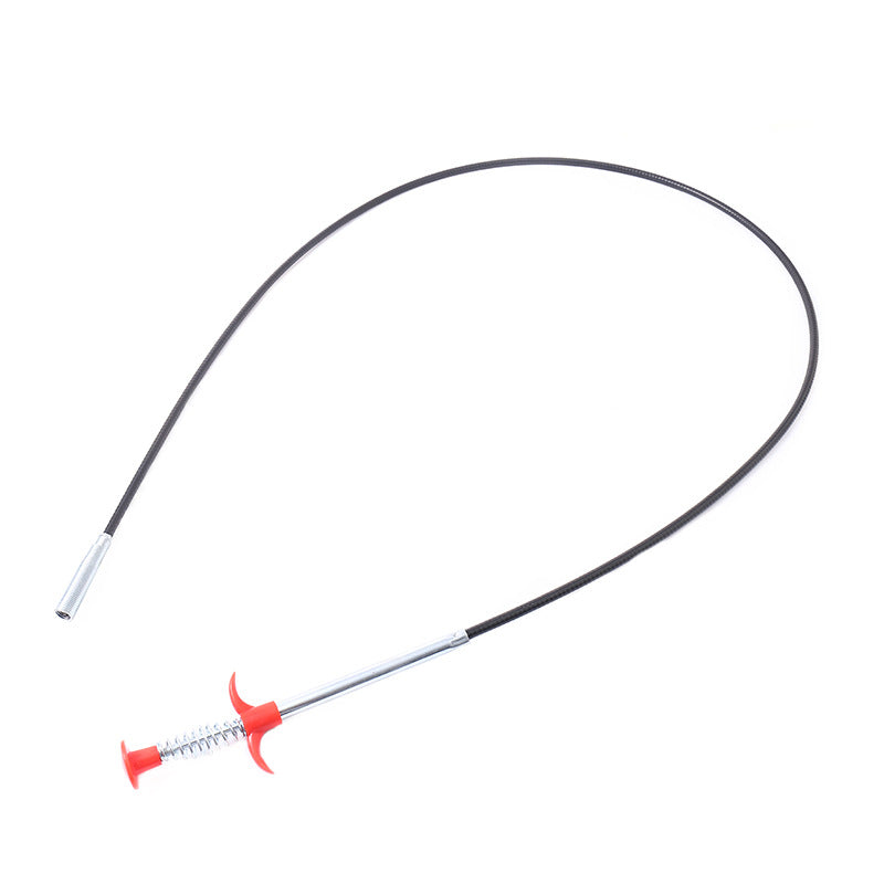 60CM Sewer Dredger Spring Pipe Dredging Tool Household Hair Cleaner Drain Clog Remover Cleaning Tools Household for Kitchen Sink Kitchen Gadgets