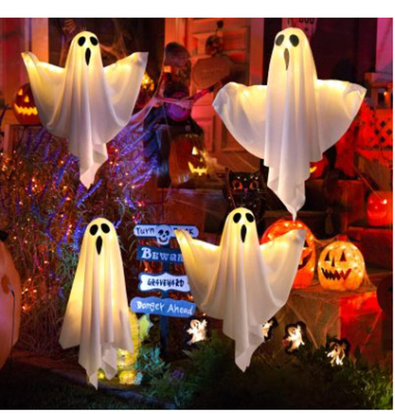 Halloween Glowing Scream Ghost Decoration Props