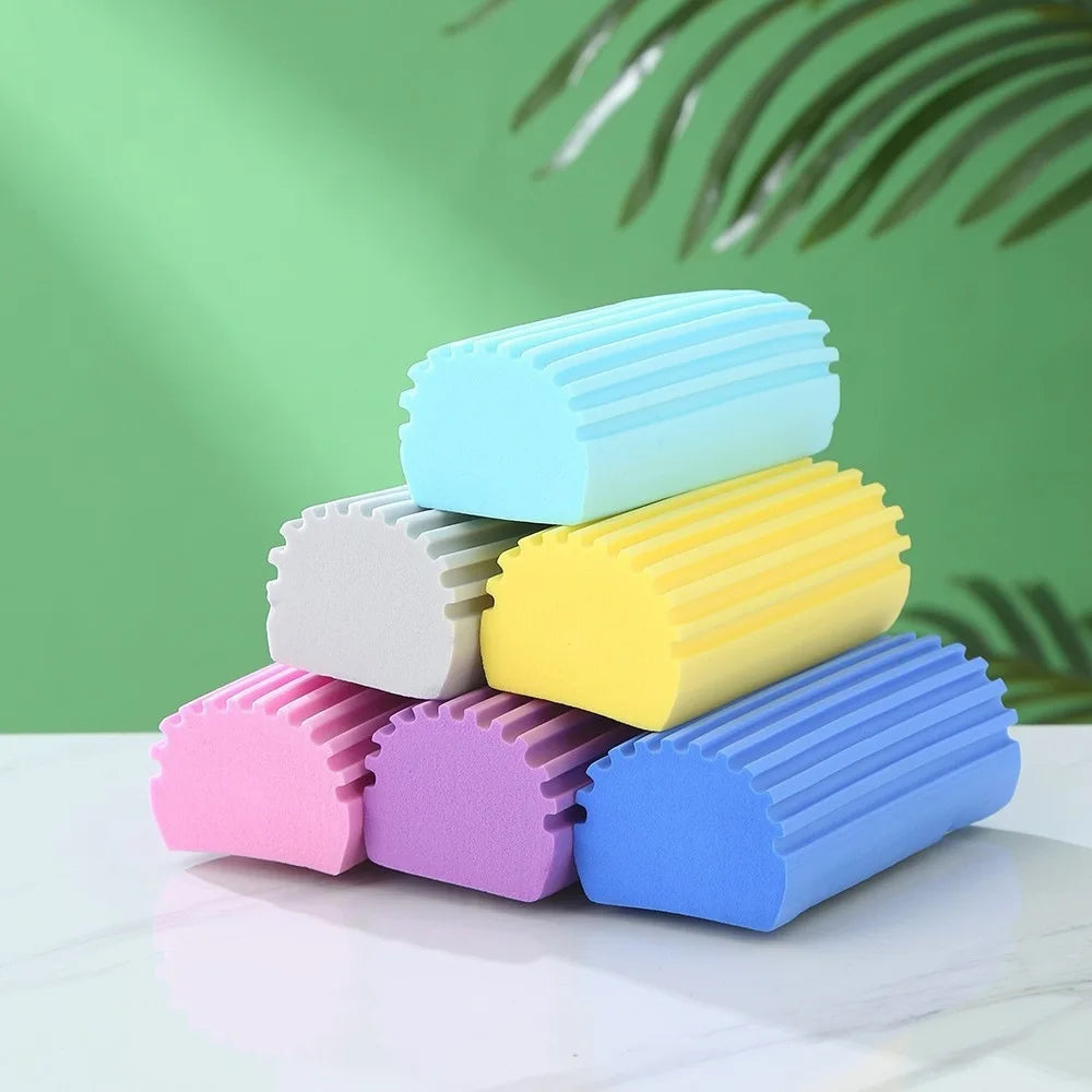 Magical Dust Cleaning Sponges Sponge Damp Clean Duster for Cleaning Blinds Glass Baseboards Vents Railings Mirrors Window