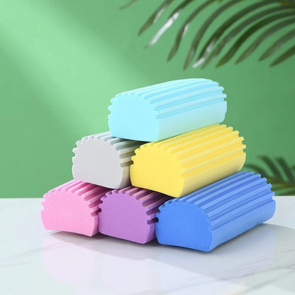 Magical Dust Cleaning Sponges Sponge Damp Clean Duster for Cleaning Blinds Glass Baseboards Vents Railings Mirrors Window